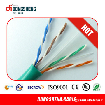 CE / RoHS / ETL LAN Kabel Solid 0.57mm / 0.55mm UTP CAT6